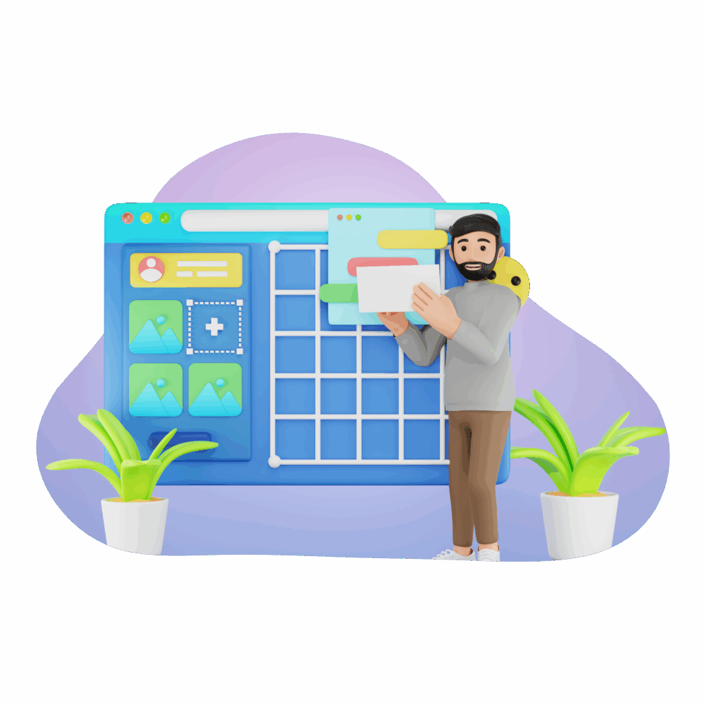 Nashville website designer working on website management tasks